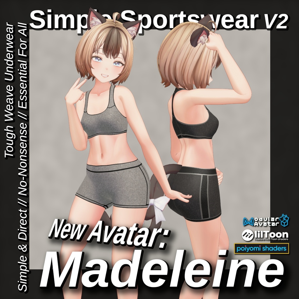 【10アバター】 Simple Sportswear V2