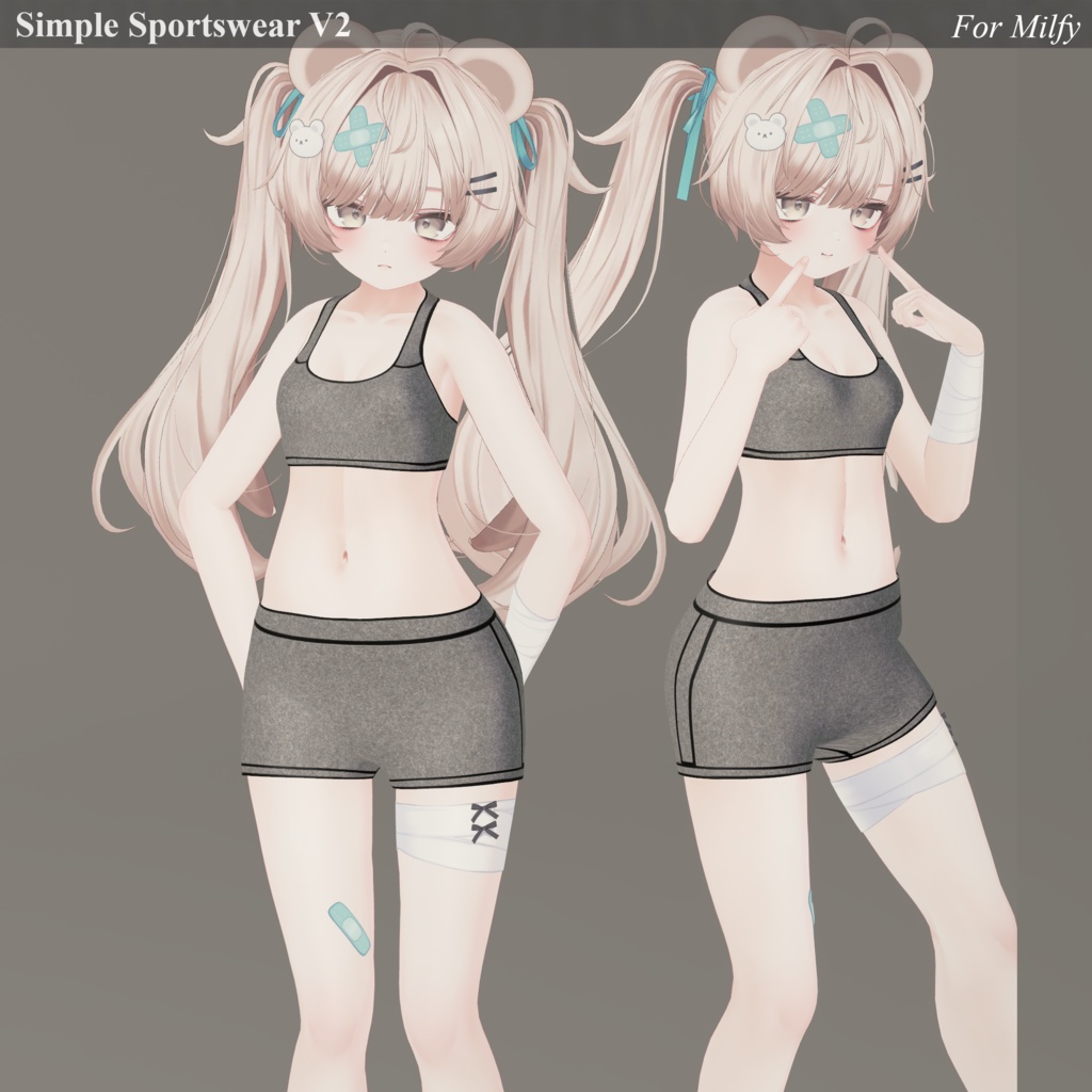 【9アバター】 Simple Sportswear V2