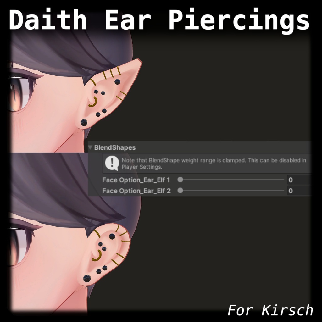 【7アバター】 Daith Ear Piercings
