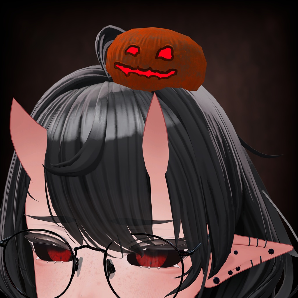 Free!無料! Spooky Pumpkin Accessory