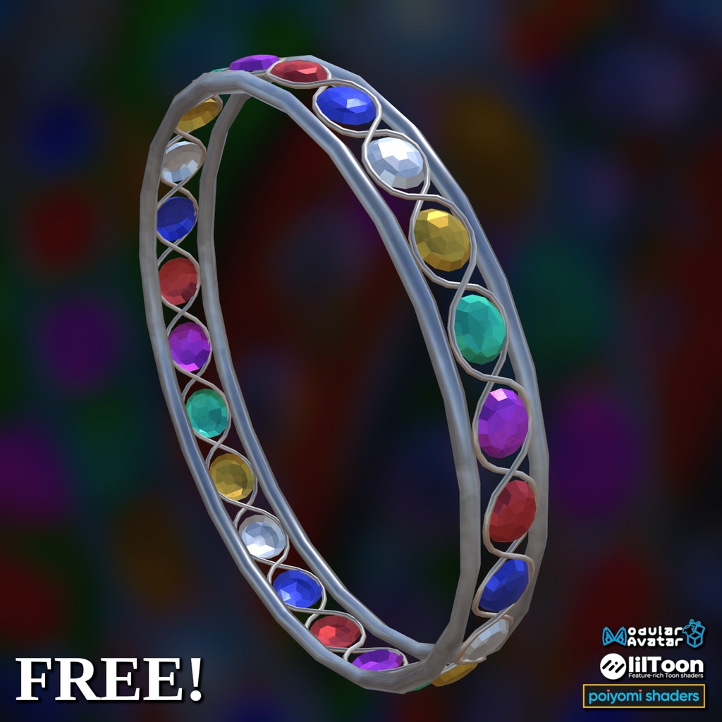 Free!無料! Christmas Bangle