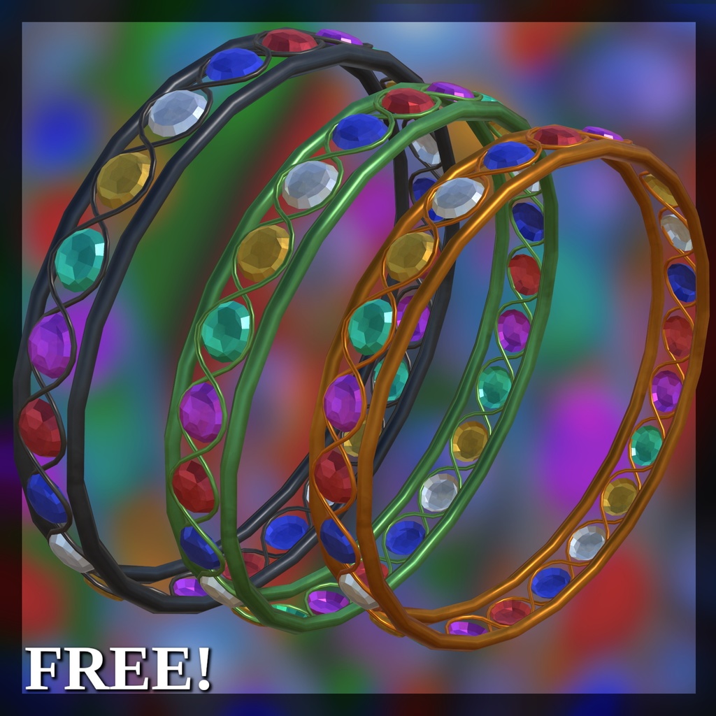 Free!無料! Christmas Bangle