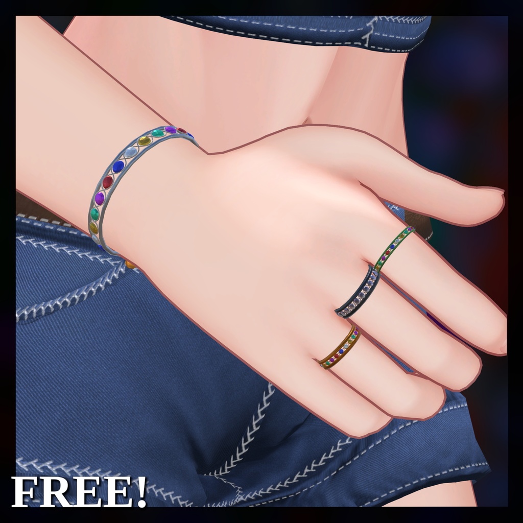 Free!無料! Christmas Bangle