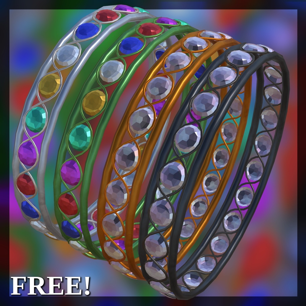 Free!無料! Christmas Bangle