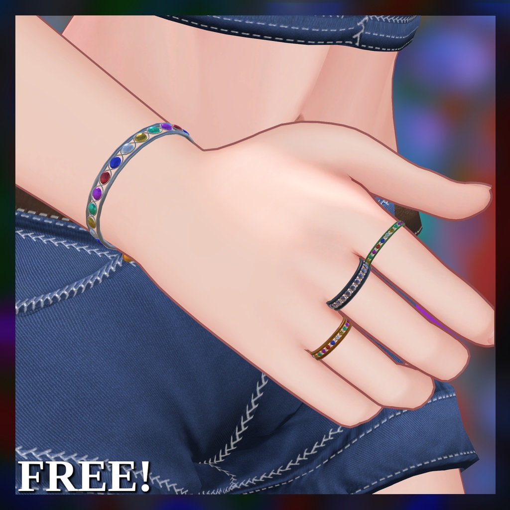 Free!無料! Christmas Bangle
