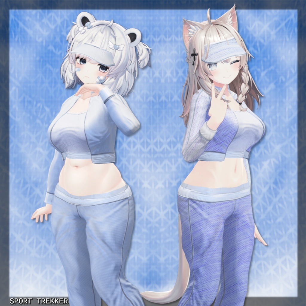 🌤️🏃🏼♀️ Sport Trekker 【10アバター】