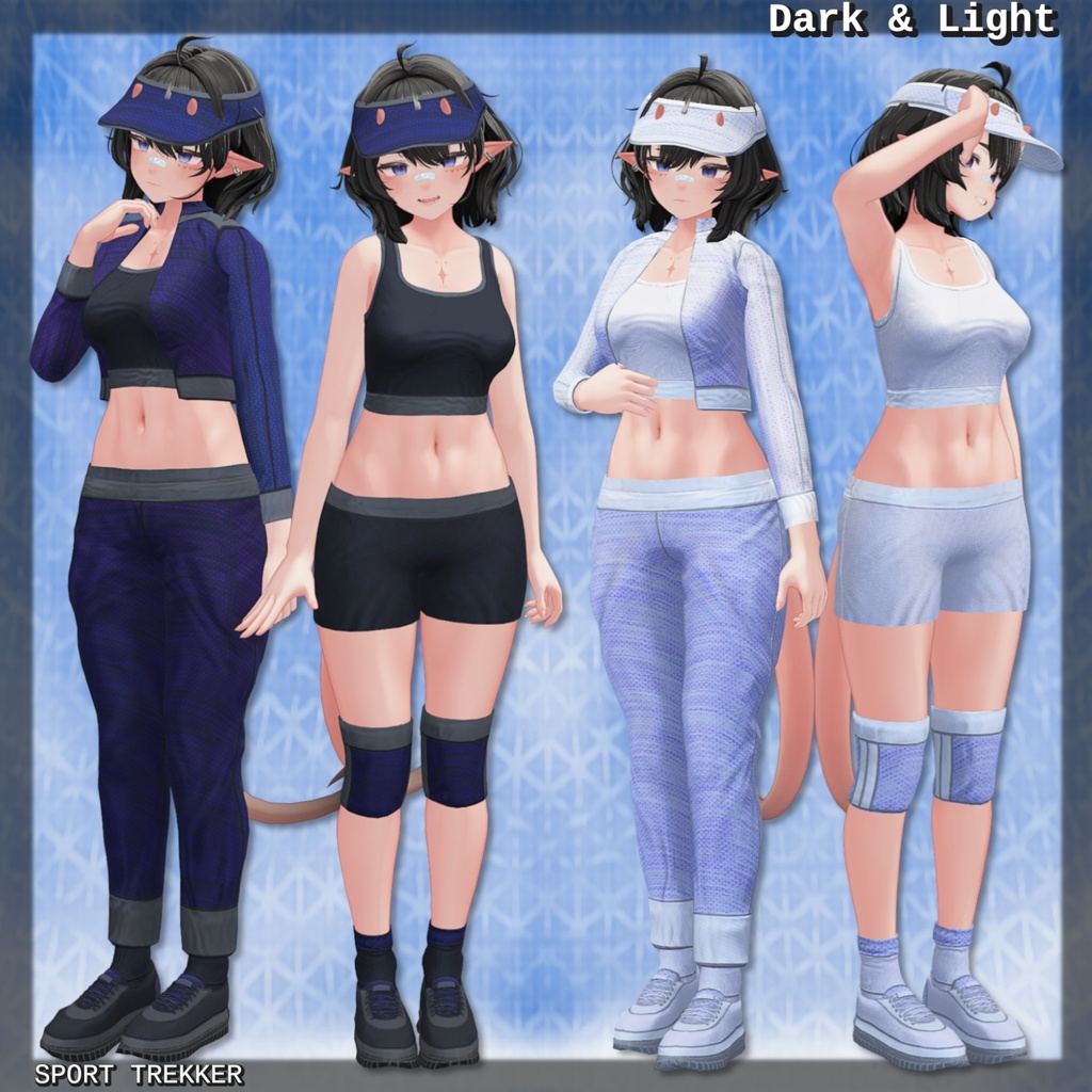 🌤️🏃🏼♀️ Sport Trekker 【10アバター】