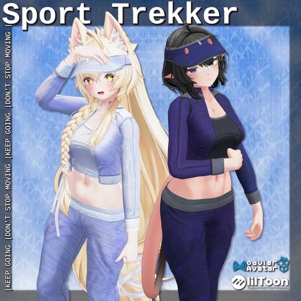 🌤️🏃🏼♀️ Sport Trekker 【10アバター】