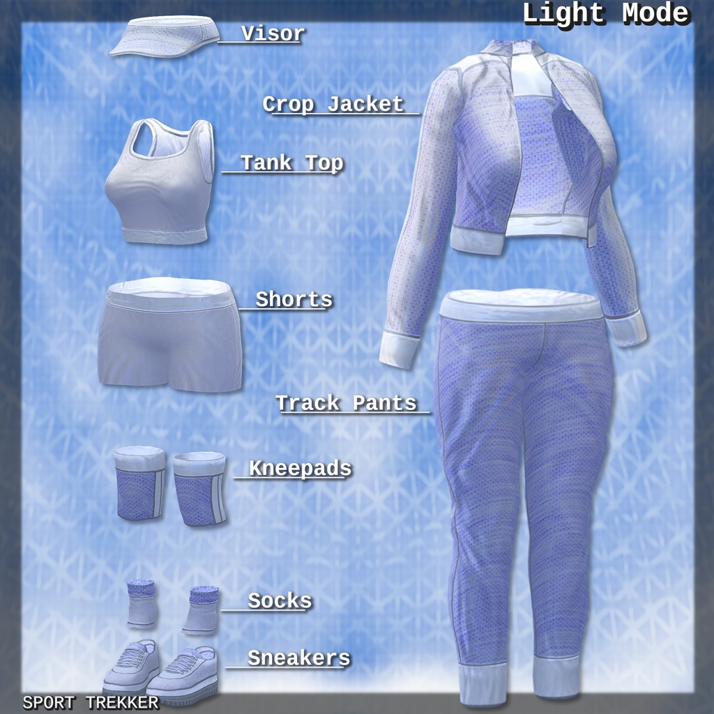 🌤️🏃🏼♀️ Sport Trekker 【10アバター】