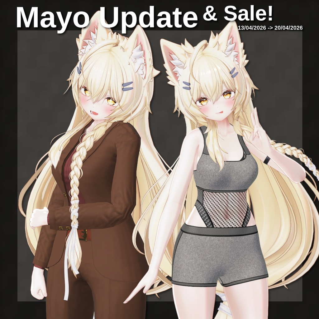 【Promo/宣伝ページ】 📣​ Mayo Update & Sale 📣​ まよちゃん対応と割引
