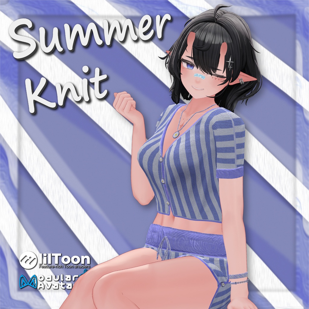 【🆕30% OFF🎉】 💟🌞 Summer Knit 【11アバター】