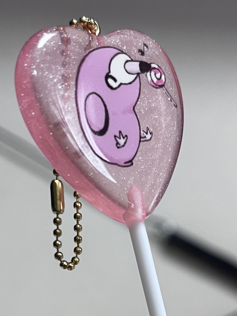 グロリア　ペロキャンキーホルダー