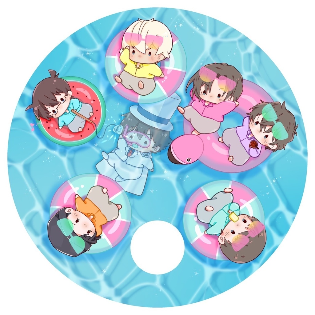 バカンスうちわ