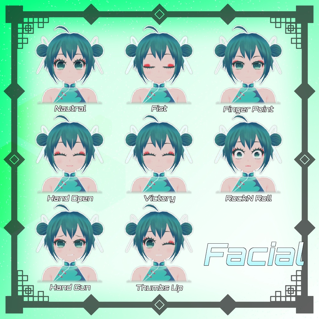 【オリジナル3Dモデル】Suu Srixia / スースリクシア