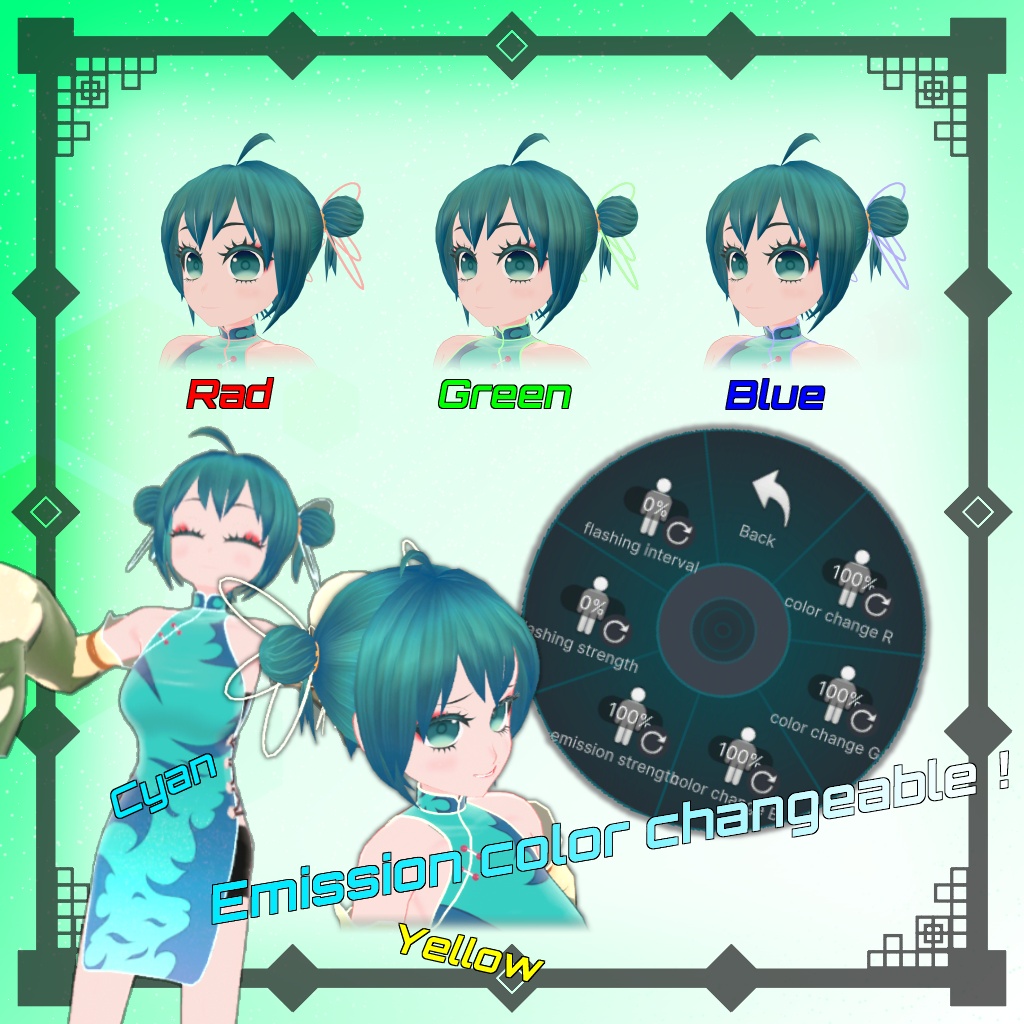 【オリジナル3Dモデル】Suu Srixia / スースリクシア