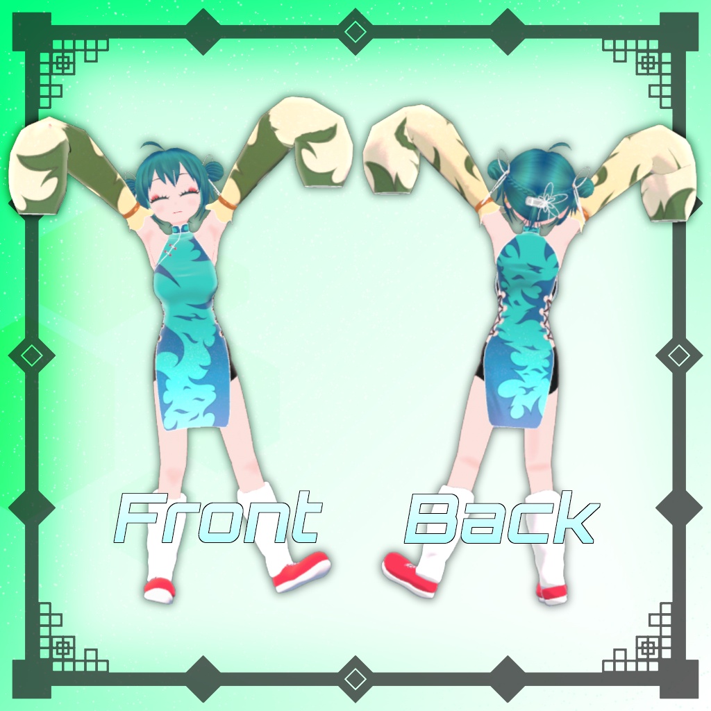 【オリジナル3Dモデル】Suu Srixia / スースリクシア