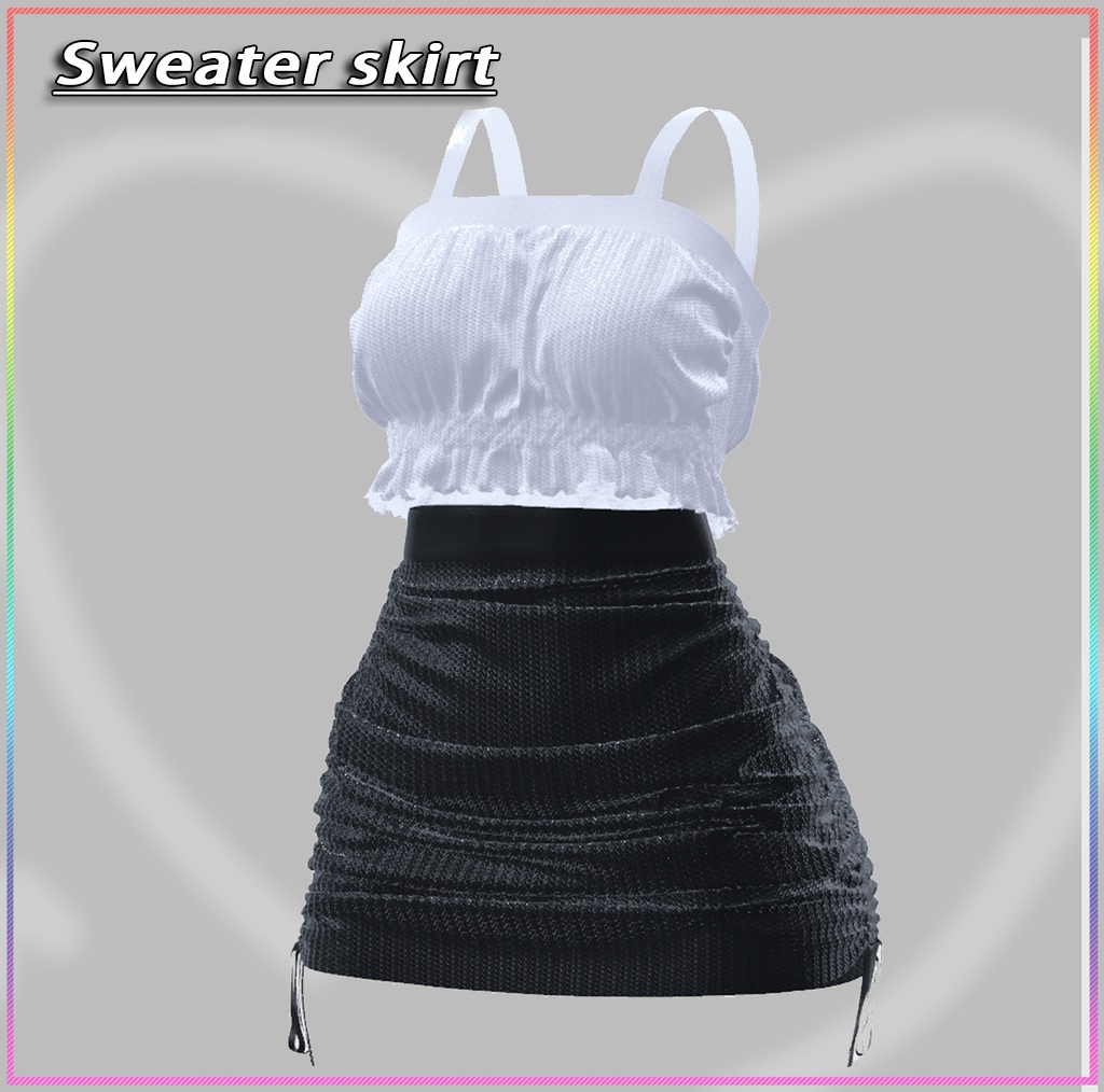 【マヌカ用】Sweater skirt for MANUKA