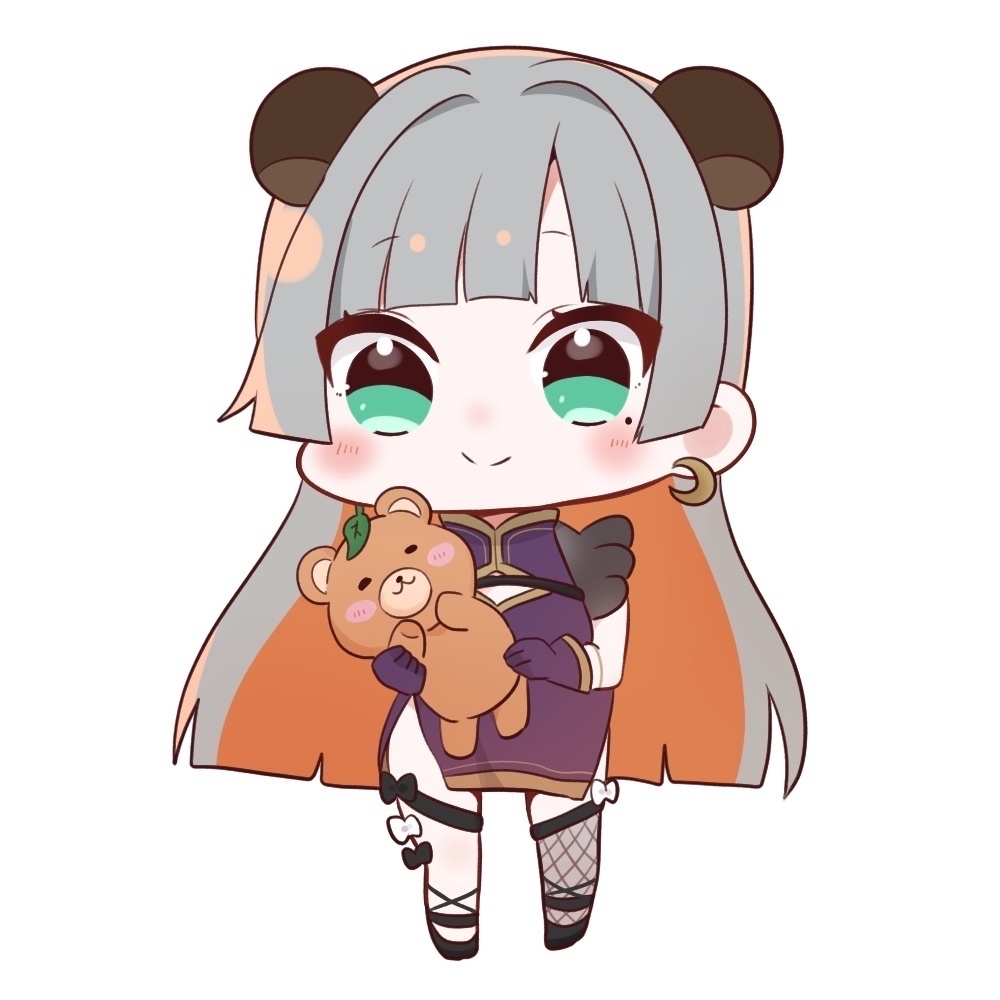 みかんクマ アクリルキーホルダー