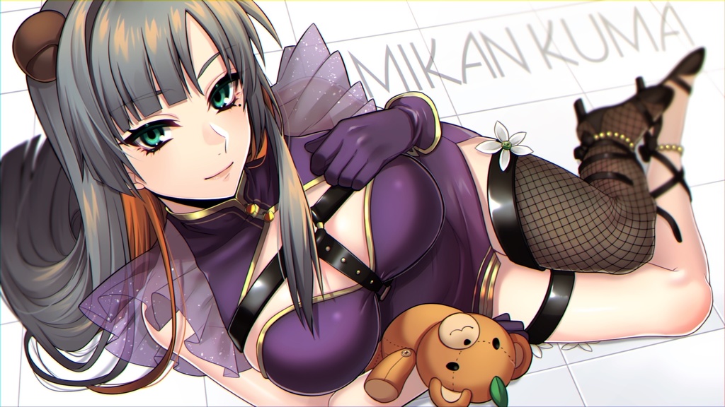 みかんクマ アクリルプレート