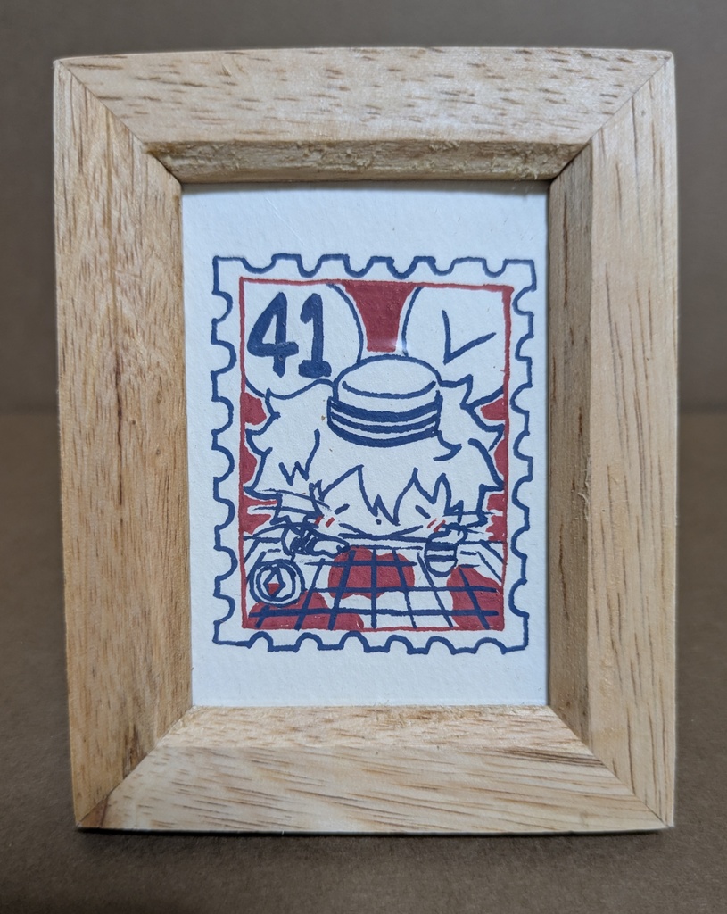 ラブリーセイラーズミニ額入り原画-あきたとうしろう-