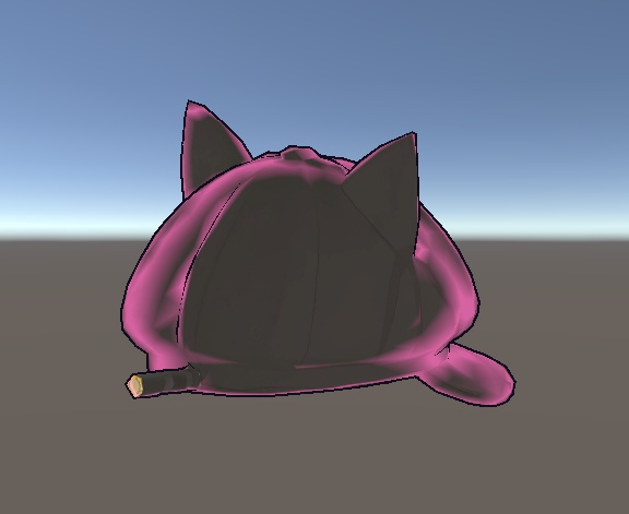 にゃすけっと -Nyasket- VRChat対応 3Dモデル(lilToon/軽量)