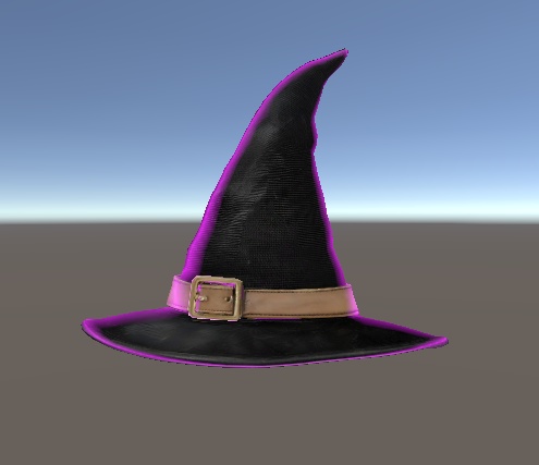 魔法使いの帽子 -Wizard Hat- VRChat対応 3Dモデル(lilToon対応/軽量)