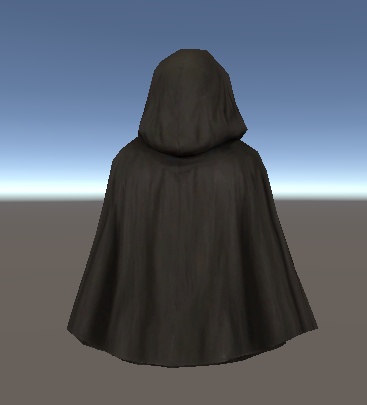 🌑 《Shadowveil Cloak - 幽影の黒衣》|漆黒×VRChat想定3Dマント(lilToon)