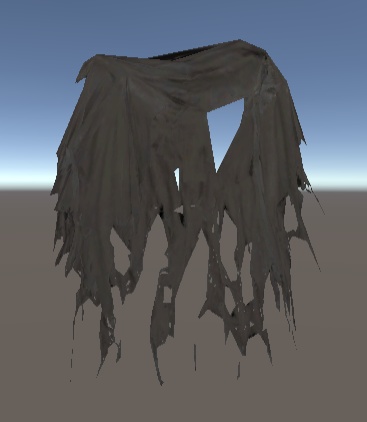 【VRChat/MA対応】くろゆめスカーフ - Kuroyume Scarf