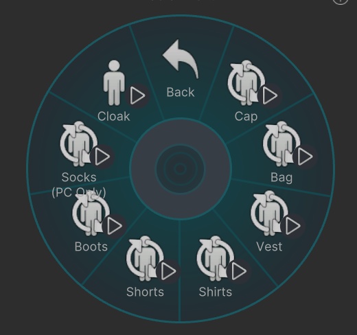 【VRChat/MA対応】くろゆめスカーフ - Kuroyume Scarf