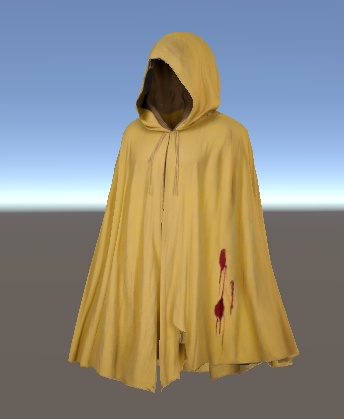 【VRChat想定3Dマント】堕ちた暁衣 - Cloak of the Fallen Dawn