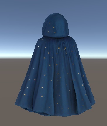 【VRChat向け3Dマント】Lantern Veil Cloak - 灯籠のヴェールマント【lilToon】