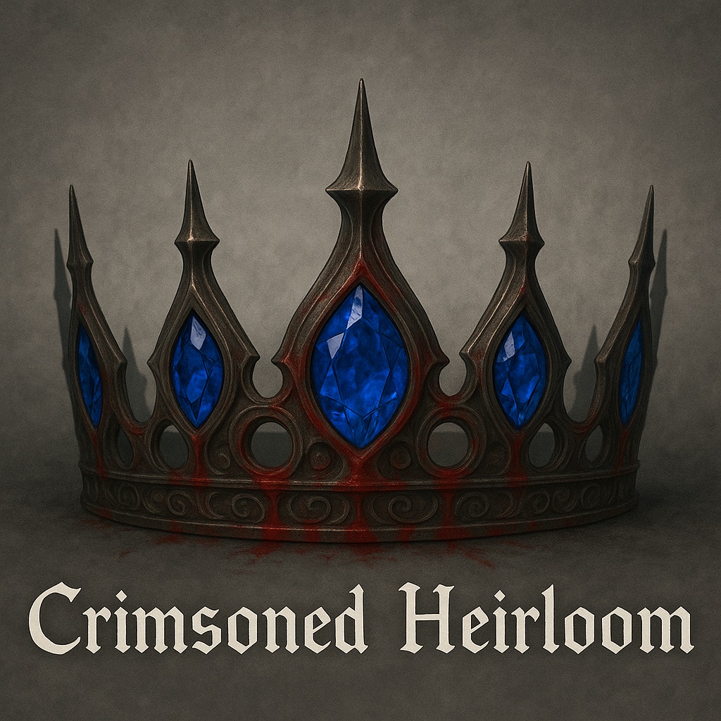 Crimsoned Heirloom - 血濡れの遺冠【VRChat想定/3Dモデル/ティアラ・lilToon対応】