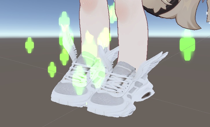 【VRChat/MA対応】LovePopSneakers キプフェル対応 ギミック付