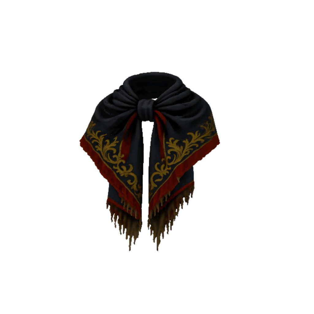【VRChat/MA対応】Regal Scarf - 王のスカーフ