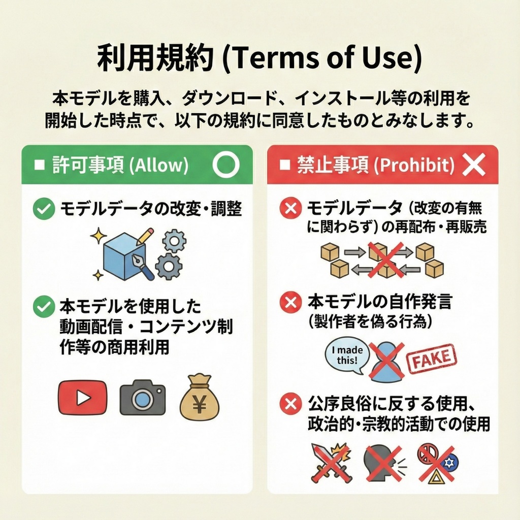 【複数アバター対応】Neon Tech Parka / サイバーパンクパーカー