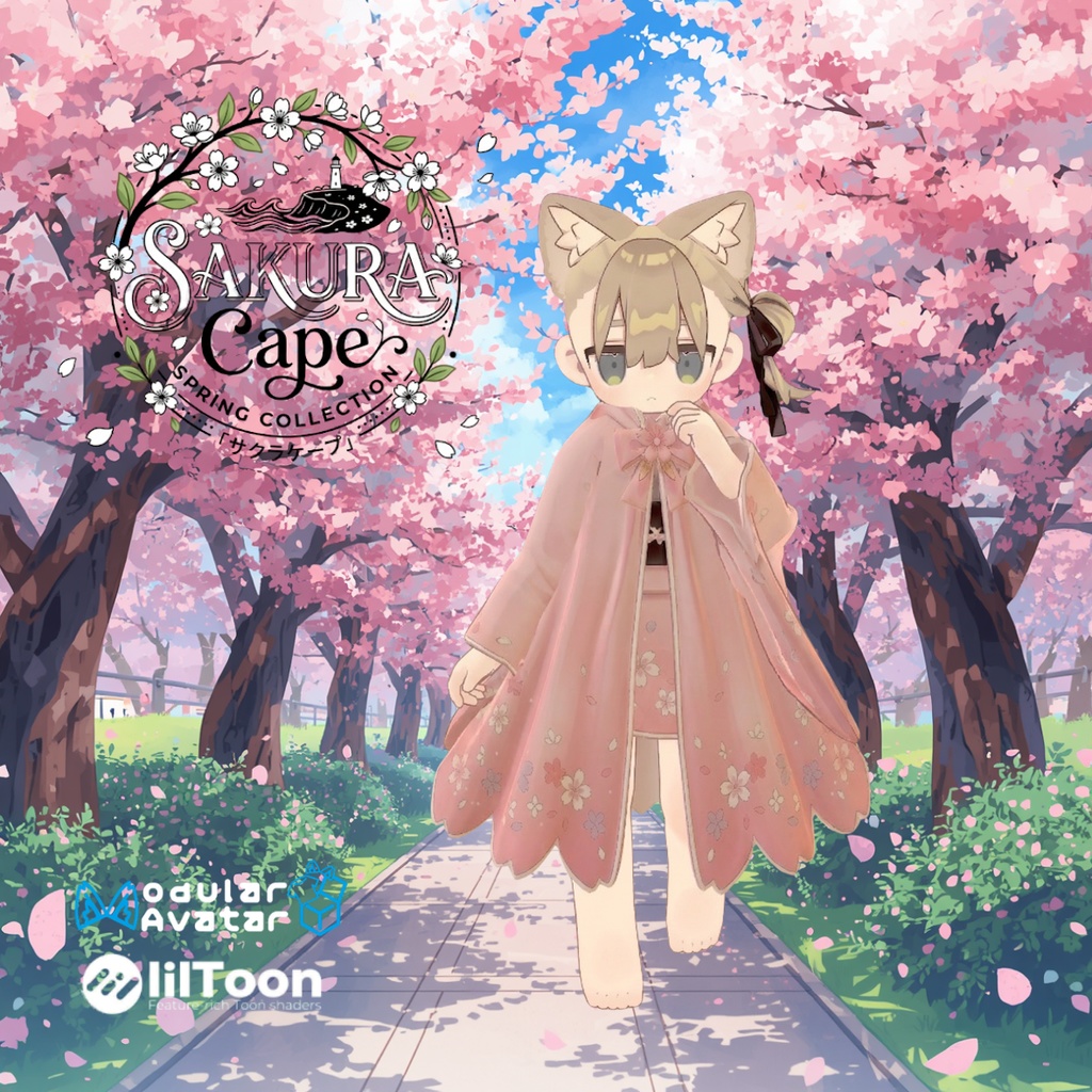 SAKURA Cape / 桜のケープ