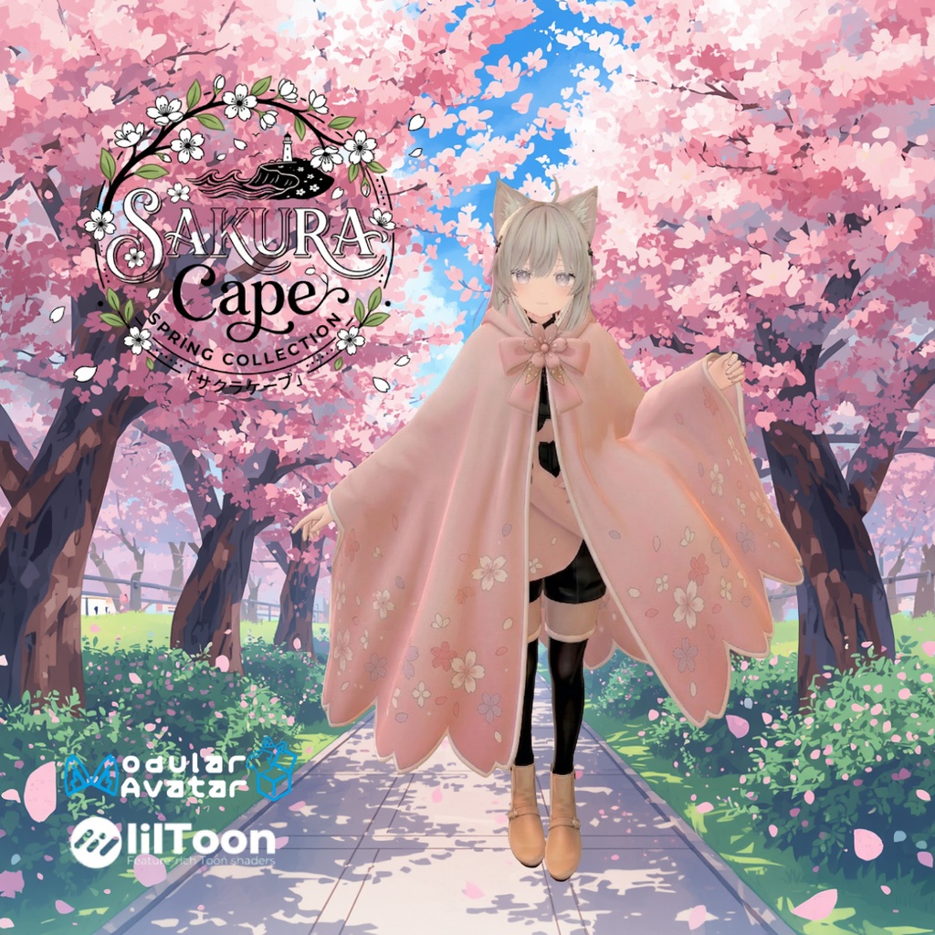 SAKURA Cape / 桜のケープ