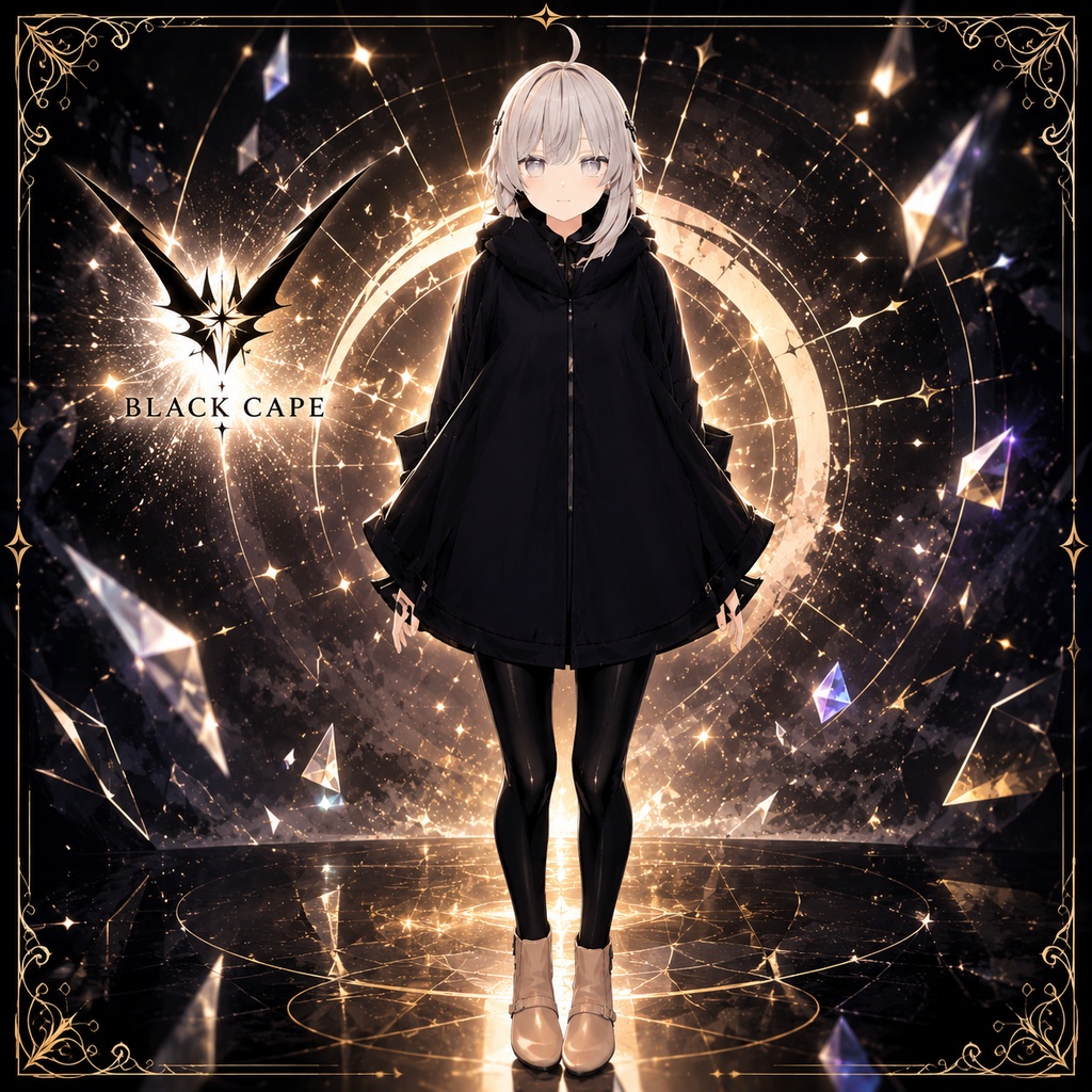 Black Cape | 黒のケープ