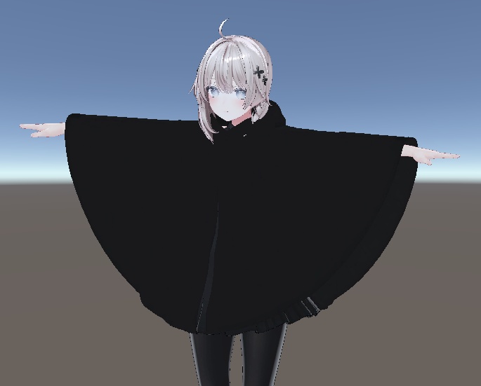 Black Cape | 黒のケープ