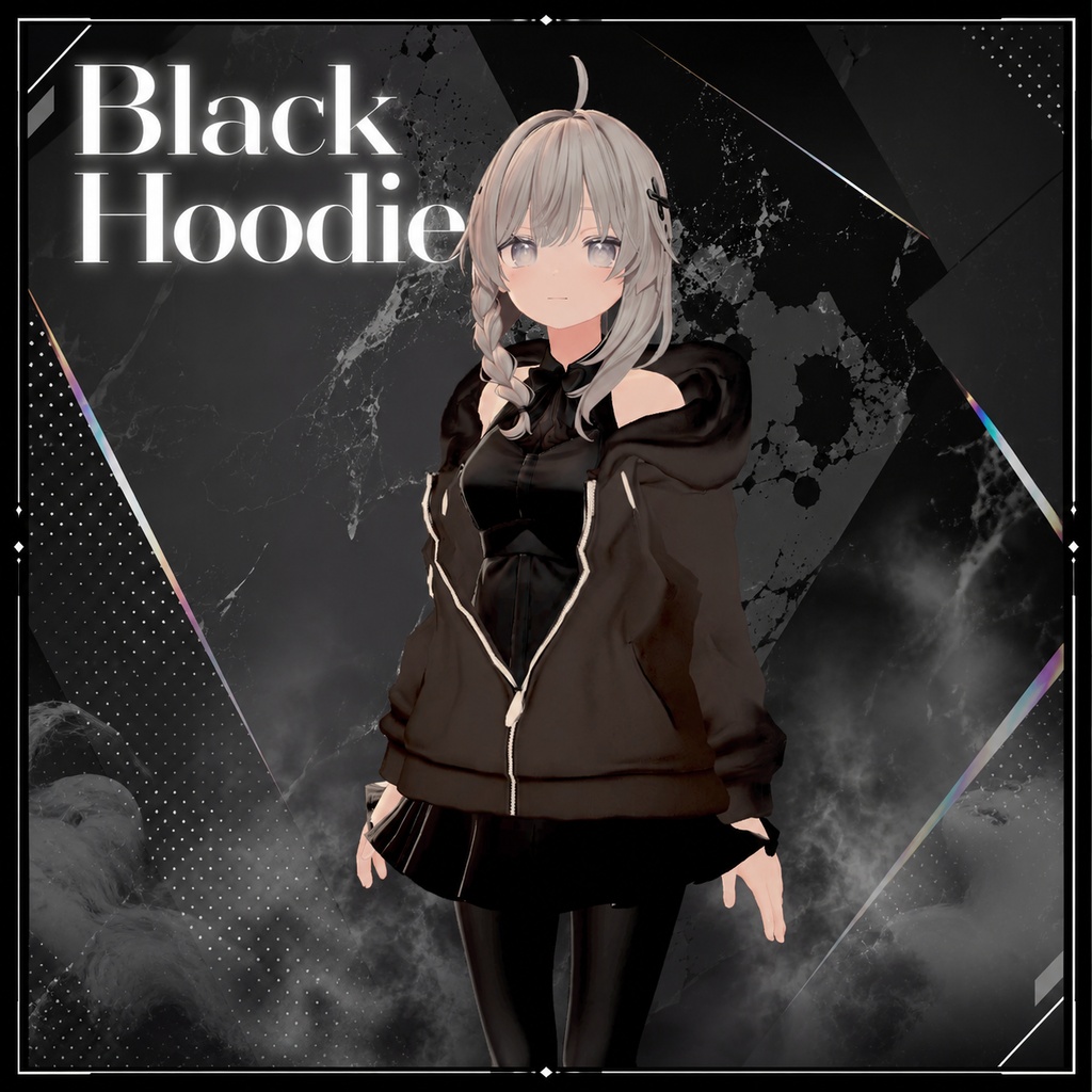 Black Hoodie｜ブラックフーディ