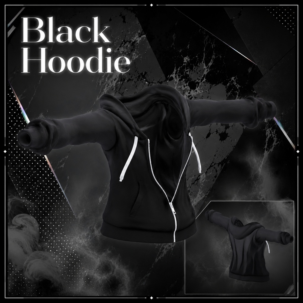 Black Hoodie|ブラックフーディ