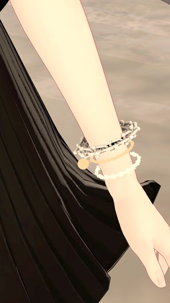 Link Whisper|鎖の囁き ブレスレット3種セット