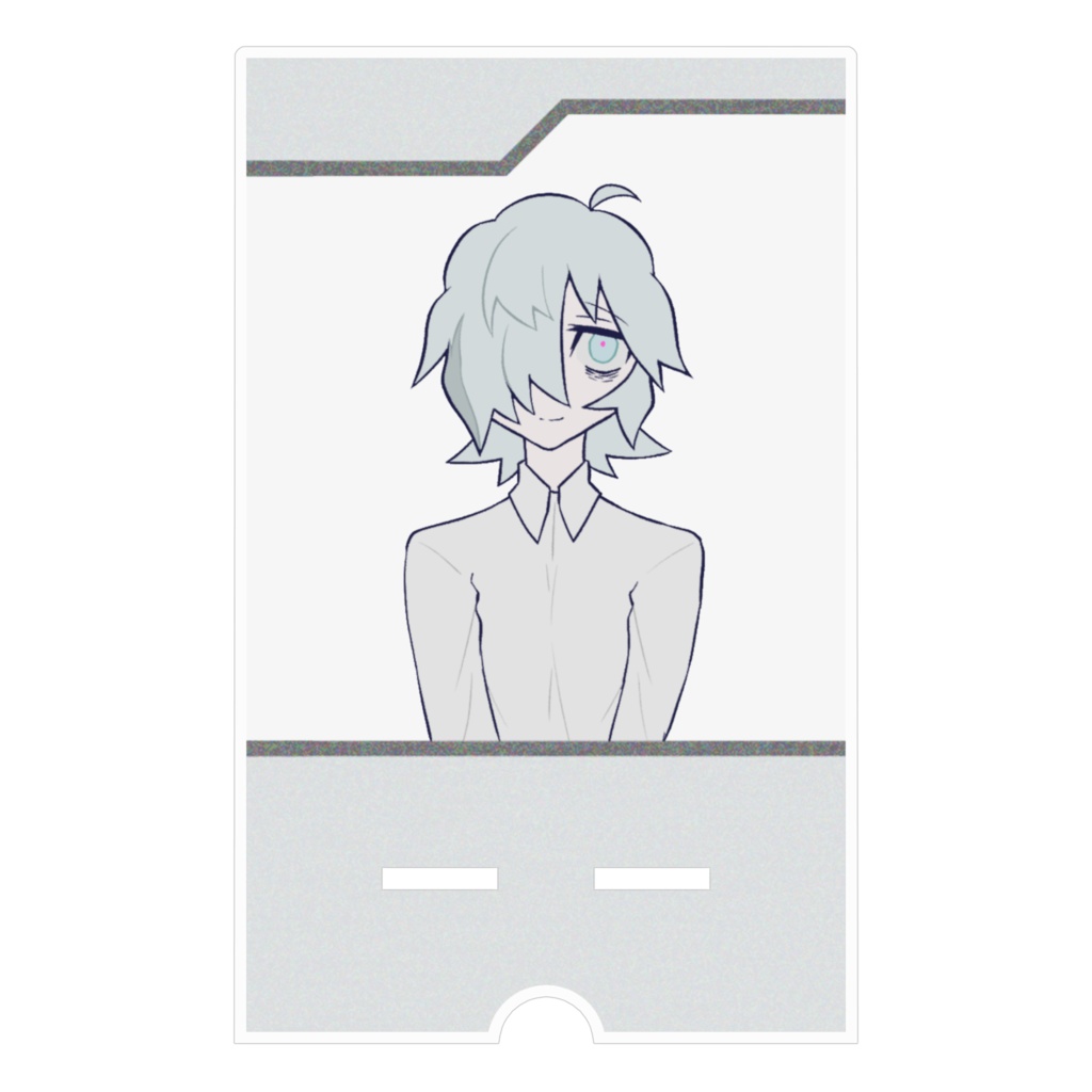 がらすと面会アクリルスマホスタンド