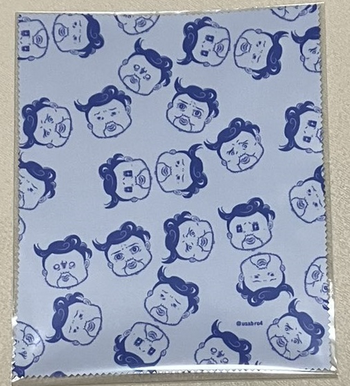 Fボルトーンマイクロファイバークロス(メガネ拭き)