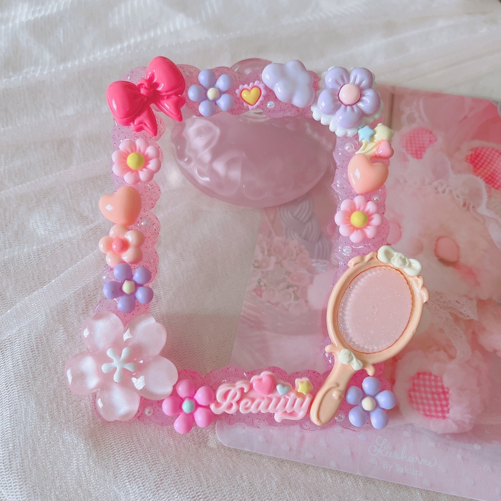 ✧*。プリンセスシリーズ✧*。 トレカケース B8 ホイップデコ ピンク ブルー