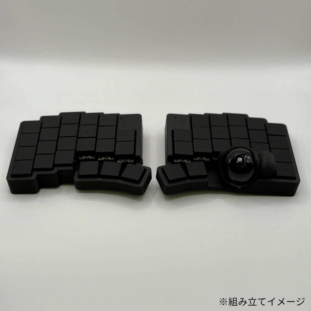 【完成品】roBa 無線化Keyball39(カラー選択可)