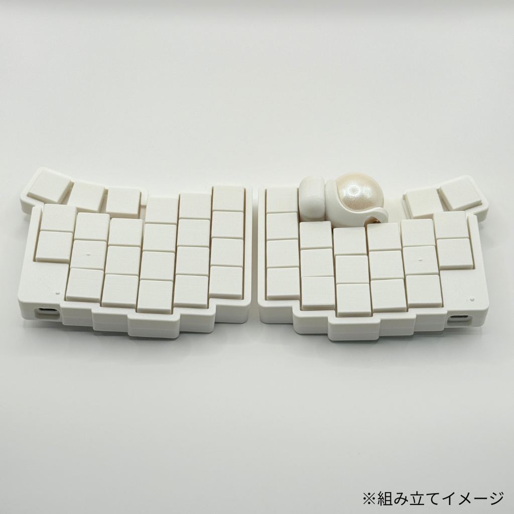 【完成品】roBa 無線化Keyball39(カラー選択可)