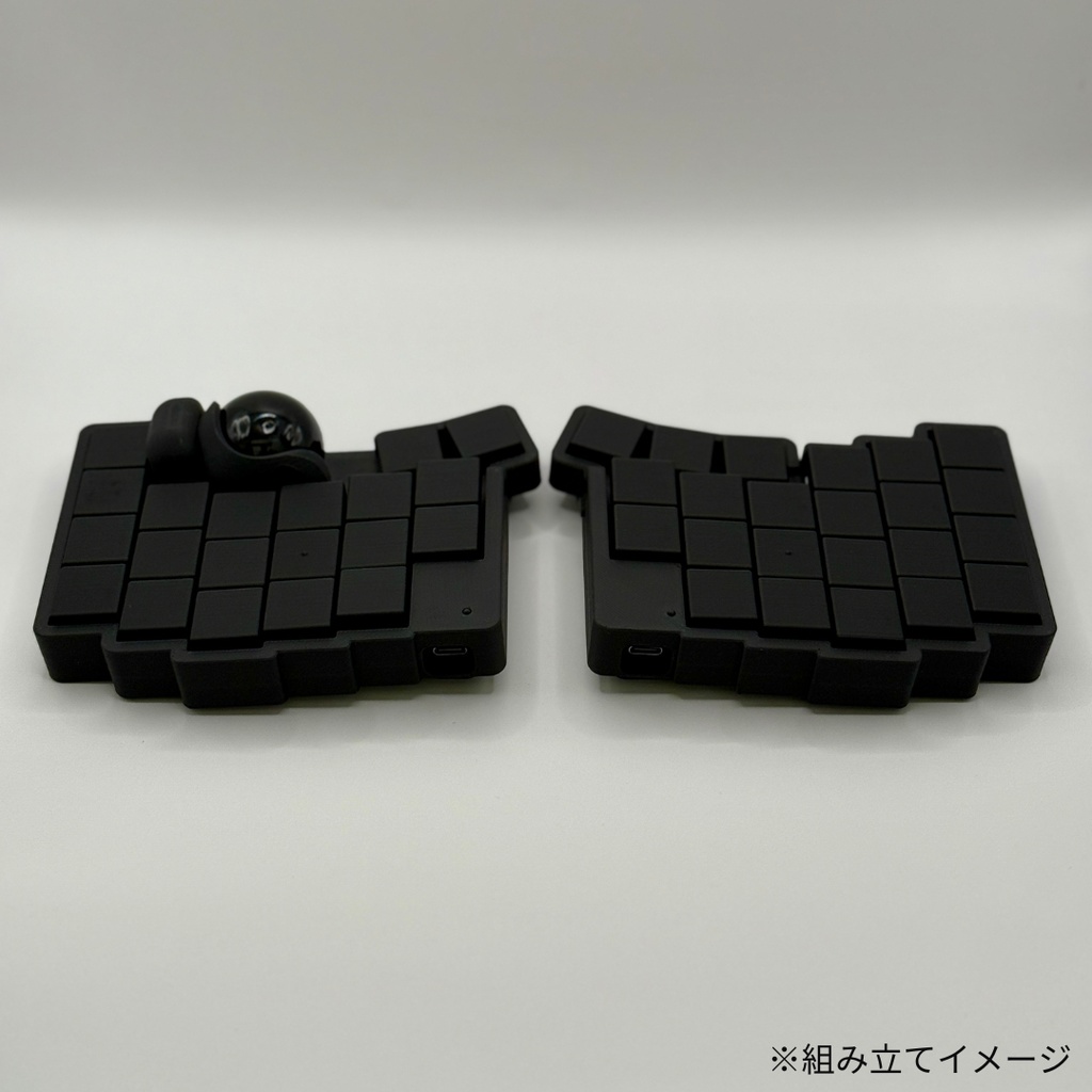 【完成品】roBa 無線化Keyball39(カラー選択可)