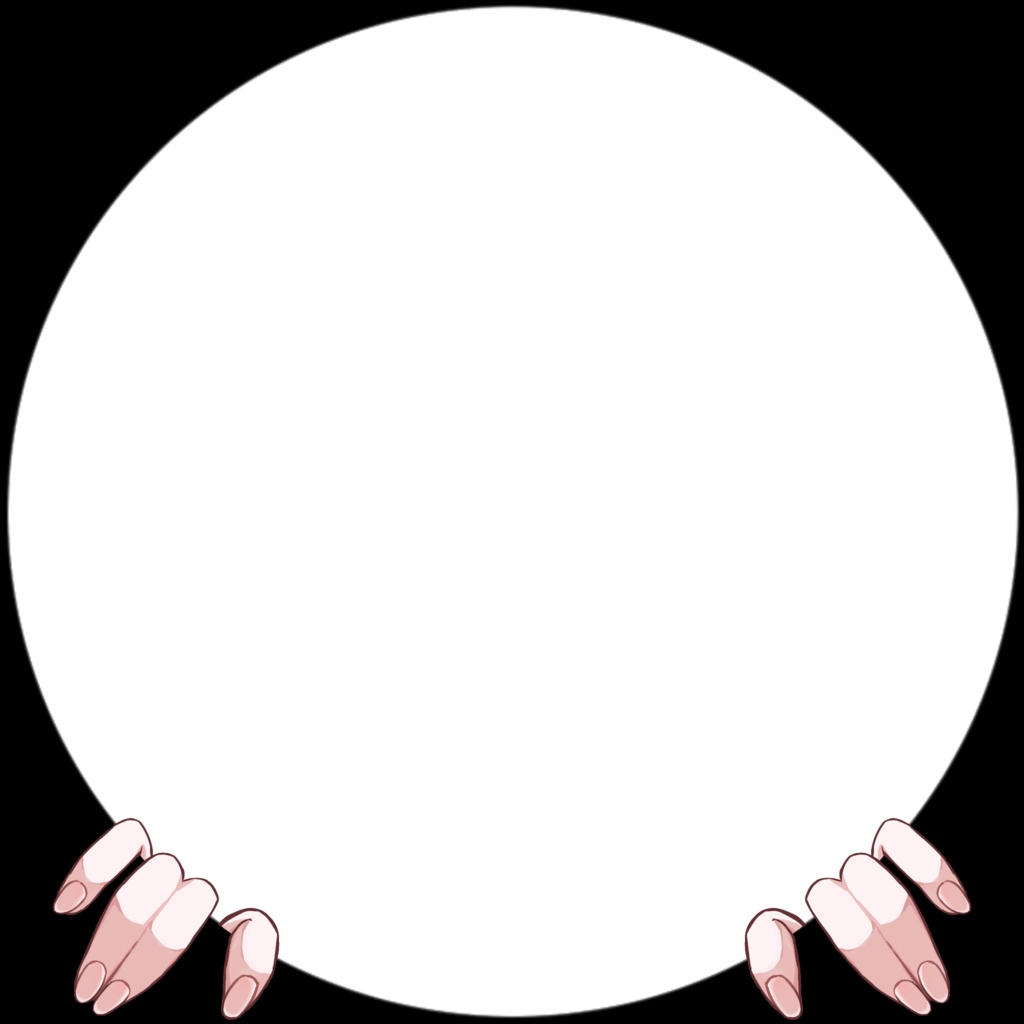 ひょっこり素材1