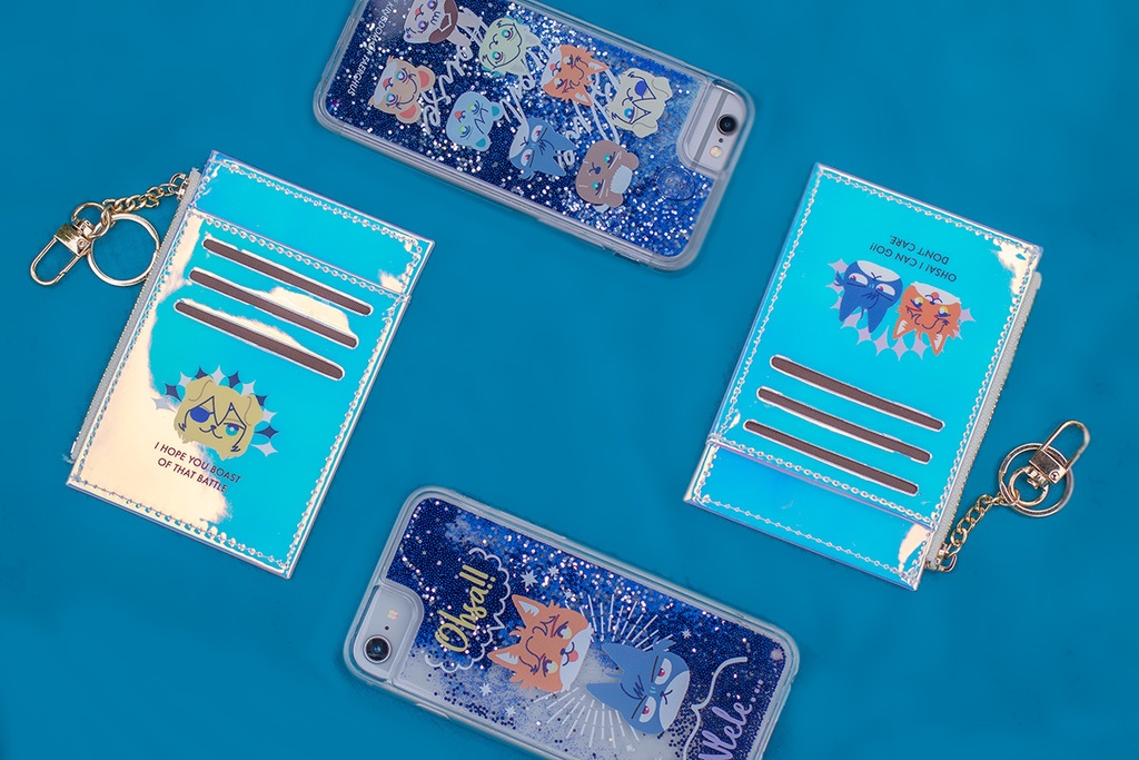 おもちシルフェリとディミトリオーロラパスケース